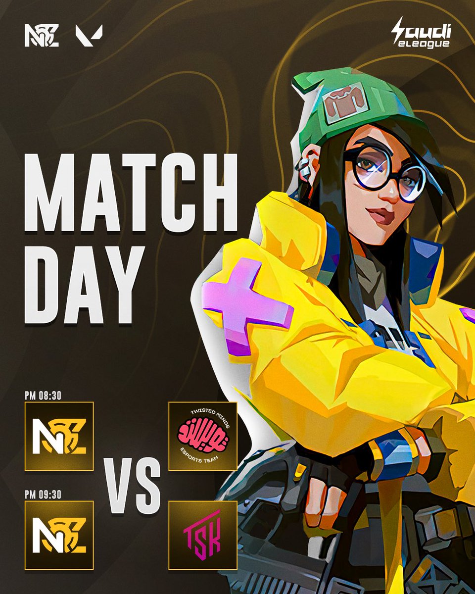 اخر مبارتين لتحقيق تذكرة التأهل وخطفها فالكم التوفيق 💛

🆚 @twisminds 
8:30 PM 

🆚 @thespark 
9:30 PM 

@saudieleague