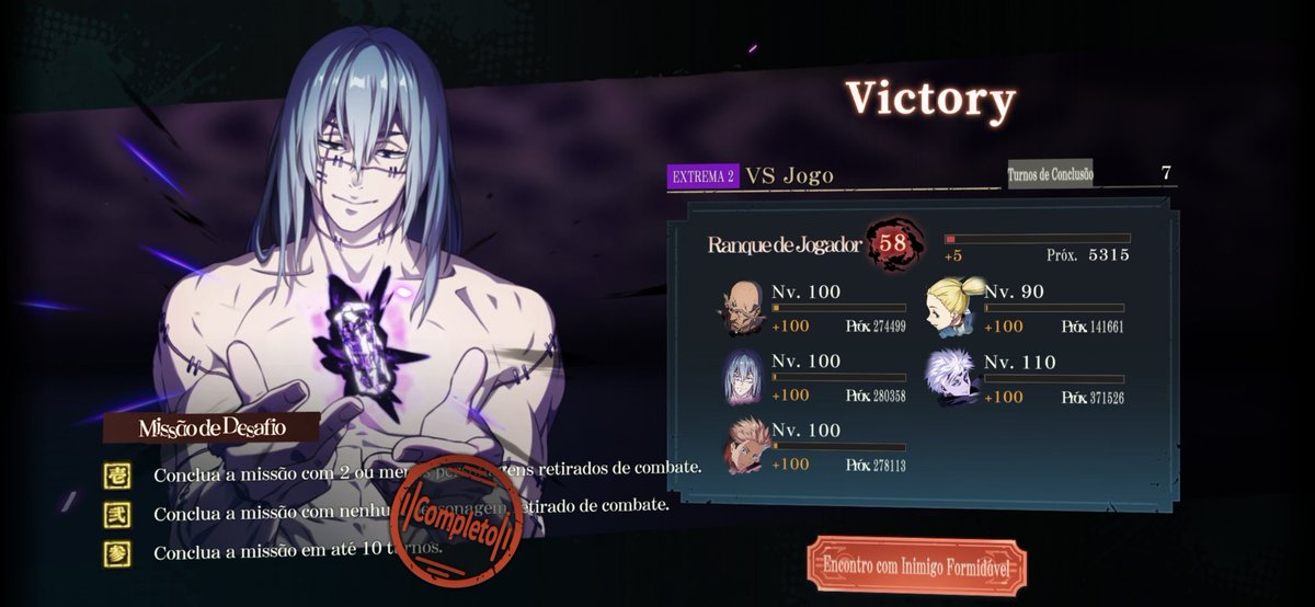 pitutadark's tweet photo. #MyMomentofGlory was the time i had complete all Jogo Missions, and get all conditions with no one dies.

#JJKPPHalfAnni
#JujutsuKaisenPhantomParade 
@JJKPP_GL https://t.co/x7ZhUefk1Y