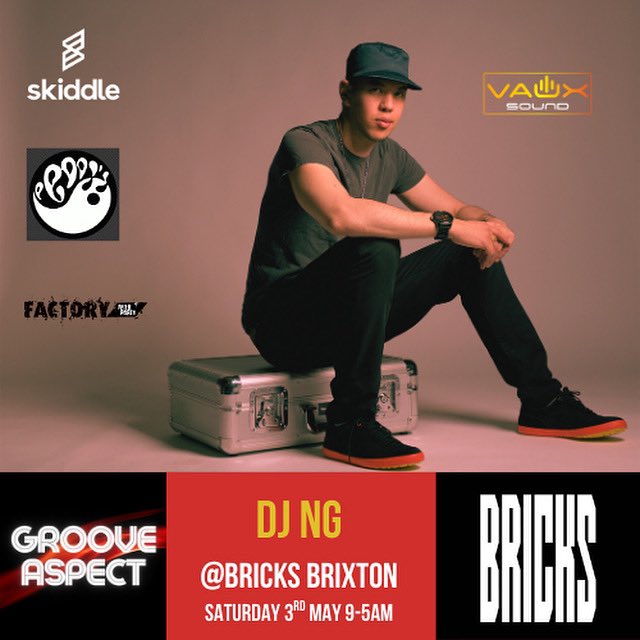 Here (Brixton London) this Saturday Bank Holiday #grooveapsect 🎶💫