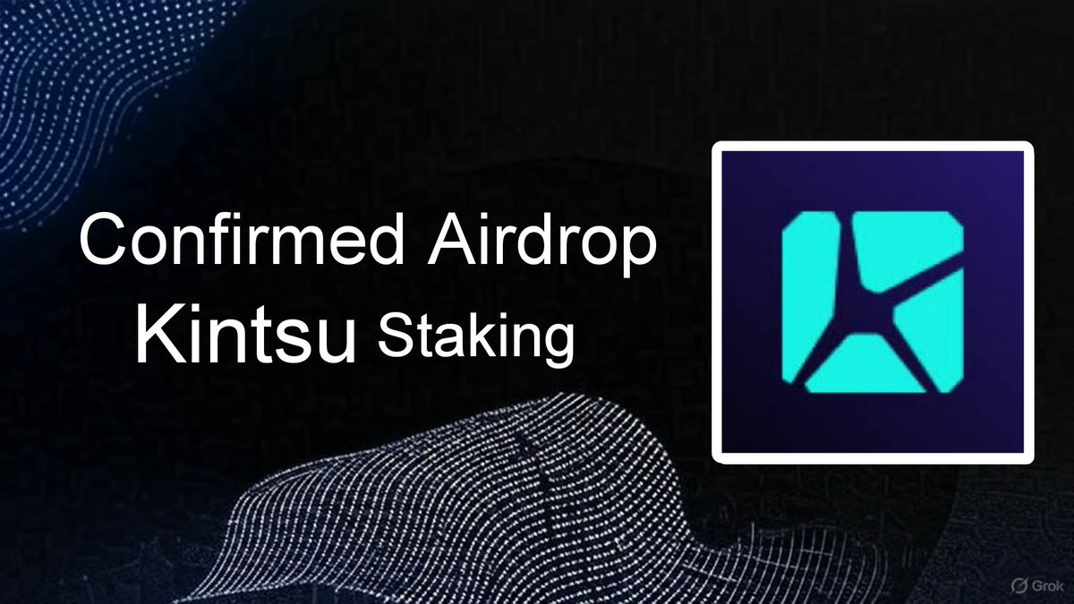 bdggts's tweet photo. 🪂3: #STAKING #MONAD: @kintsu  🌥️ 
🔥 Funding rounds: 4M$

Cost : Free

⏳ Time-Sensitive ⛔️ Deadline: Start it from today..

Read below for the full guide👇

#Airdrop @kintsu   #nft  #trending #btc #eth #alt #btc #dipn #web3 @monad_xyz https://t.co/yUKM434rGW