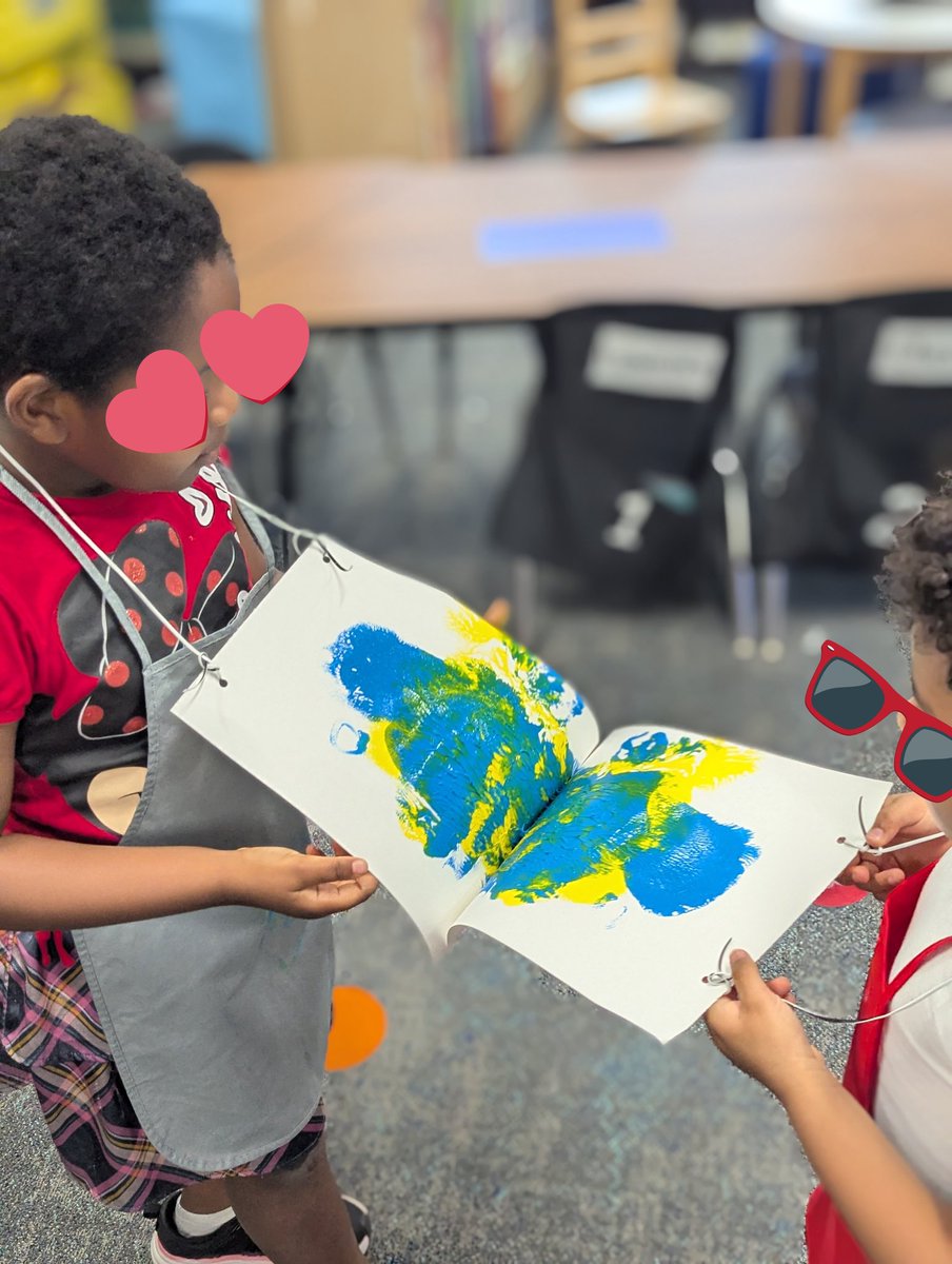 Today, we read the story Little Blue Little Yellow about friendship and then we made friendship green. <a href="/OLE_Leopards/">Leonard Elementary</a>
