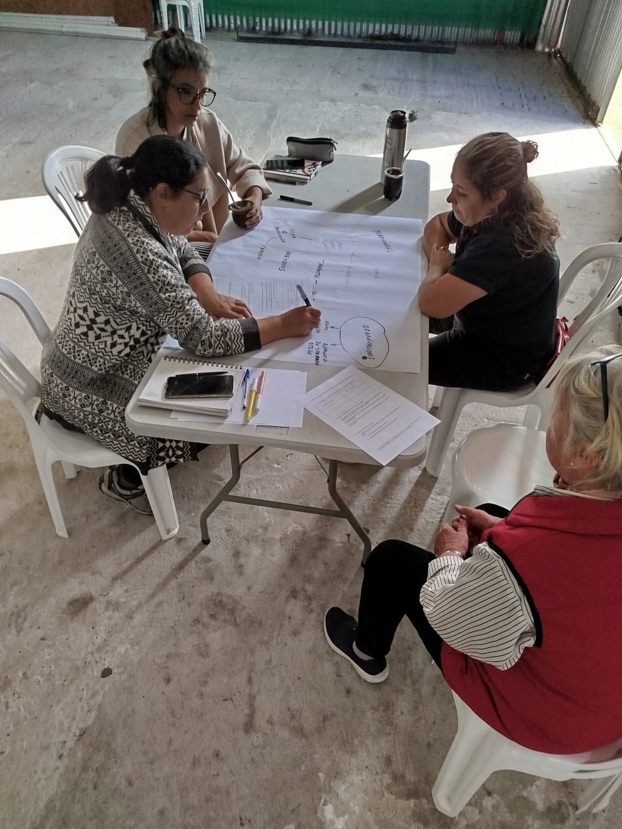 CoopUruguayo's tweet photo. Imágenes del taller: “El impacto del cambio climático en las mujeres rurales vinculadas a organizaciones rurales de la Agricultura Familiar” Investigación en el marco del #PROCOOP que realizamos junto a @cnfr_uy https://t.co/cCluommqdl