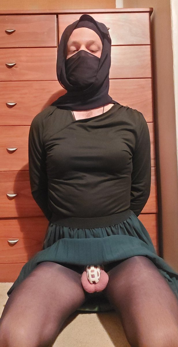 sissyhijabiwife's tweet photo. Mashallah this sissy found the path. A new addition to the MNWO
 #hijabis #muslimahsissy #sissy #crossdressermuslim #trans #shemale #muslimsuperiority #sissymuslimah #slave #niqabi #mnwo #muslimahfication https://t.co/kXYCYF1gEH