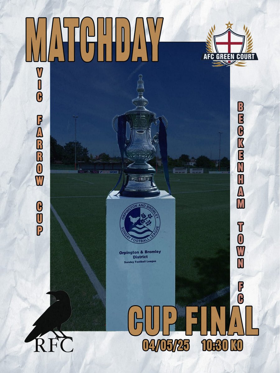 AWP79's tweet photo. @AfcGC_U23s43608 to finish the season in a cup final - Vic Farrow Cup, against @Ravensbury_FC, being played at @beckenhamtownfc. Will be a great match. 

Credit: @TParrishGK 
@OBDSFL @afcgreencourt https://t.co/W7bqUNKokX