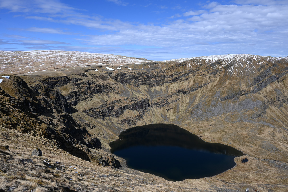 Spurtle284's tweet image. Creag Meagaidh south tops from Moy. 20th April 2025 
kinleyhazel.wordpress.com/2025/04/20/cre…