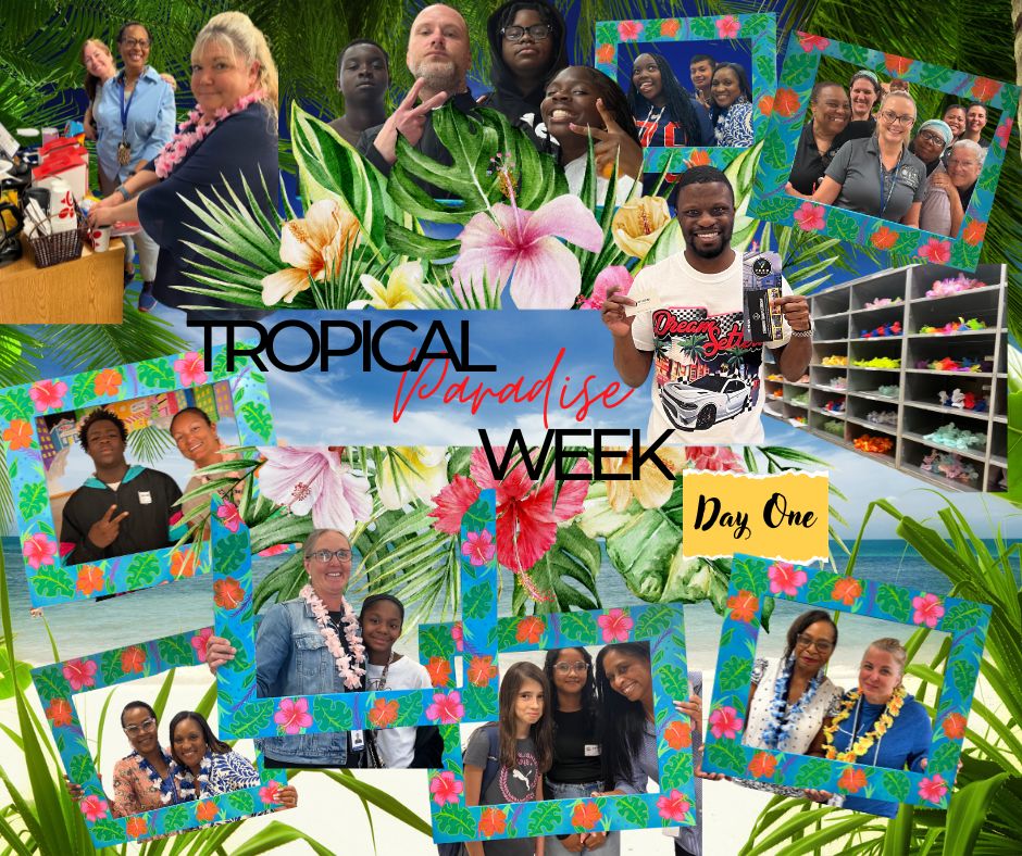 Day One: Tropical Paradise Week Re-Cap
Happy Teacher and Staff Appreciation Week @IRCSchools @CristenM_PIO