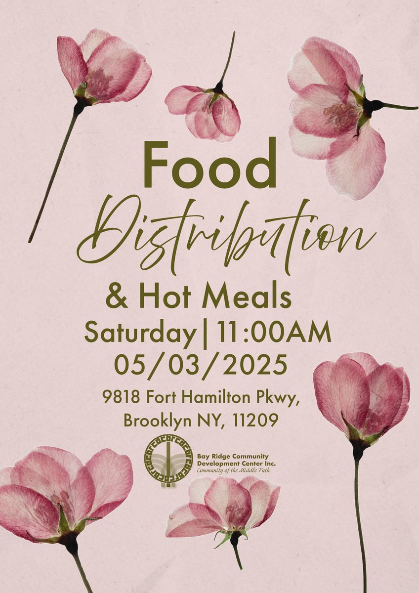 bay_development's tweet photo. As the flowers bloom and the days grow warmer, BRCDC’s distribution blossoms too — bringing fresh groceries and hot meals to nourish both body and soul. Join us this Saturday and share in the spirit of giving. #community https://t.co/6aelqp33u8