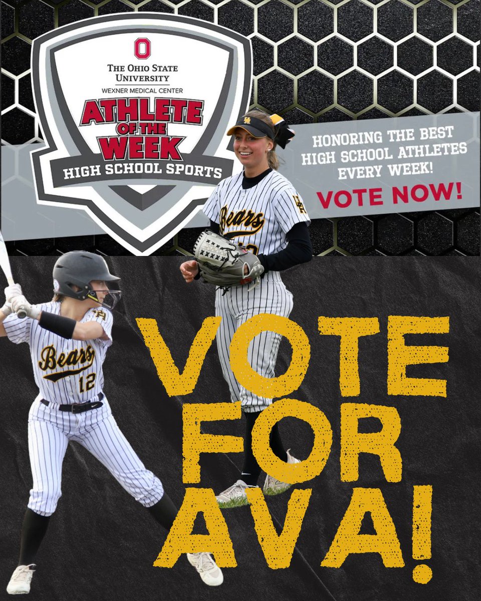 Vote Ava Brown as this week’s Play of the Week!  Use this link to cast your vote. Deadline to vote is Friday at 4pm. 

dispatch.com/story/sports/h…