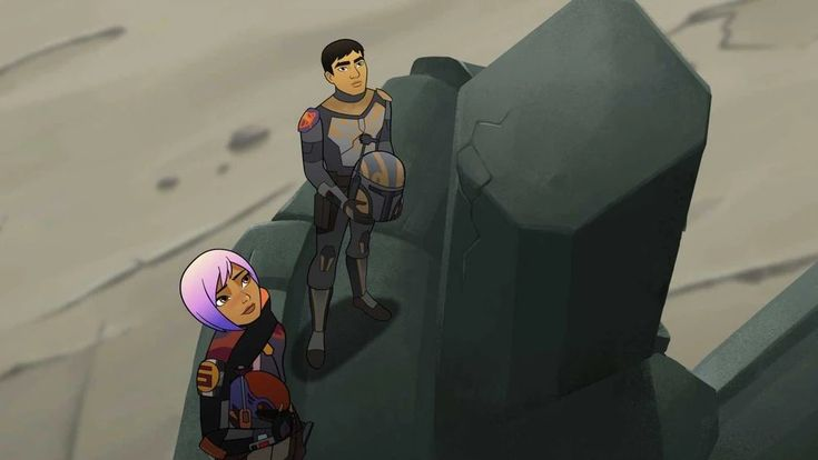 StarWarsFan_327's tweet photo. Sabine and Tristan Wren freeing the statue of Tarre Vizsla✨🎨
#MandoMonday #ForcesofDestiny https://t.co/nNpH9yter8