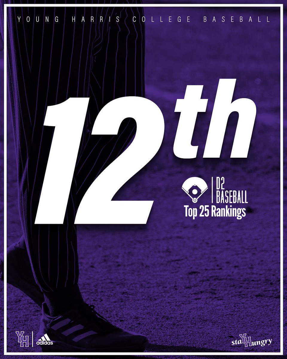 YHCAthletics's tweet photo. YH Baseball ⚾️ Finished the Regular Season Ranked 1️⃣2️⃣th by @diviibaseball ‼️

#staYHungry https://t.co/x52iu8DEoR