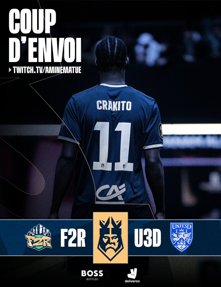 C'est à nous l'équipe !🗣️

▶️twitch.tv/aminematue
