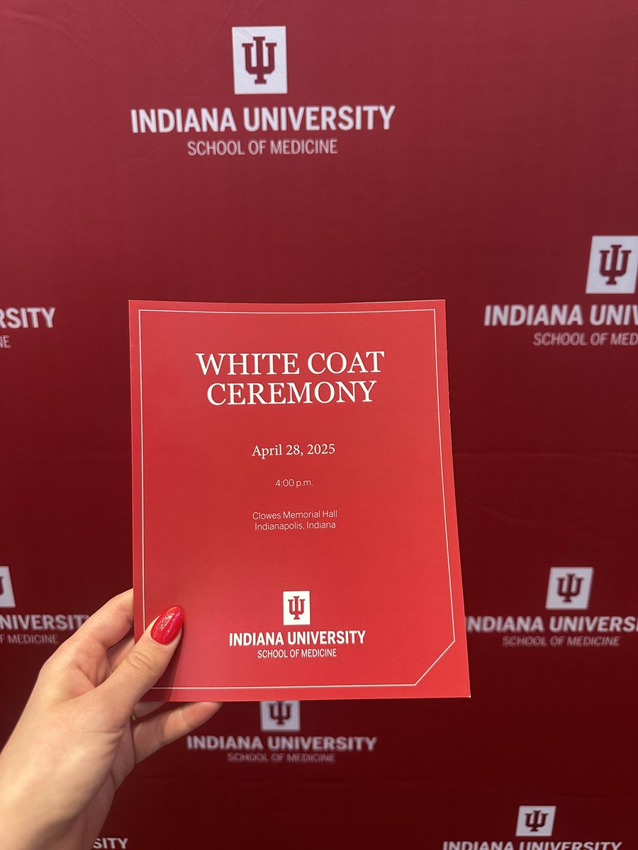 The White Coat Ceremony will be live streamed on our Facebook page starting around 4:00 PM: m.facebook.com/IUMedicine/