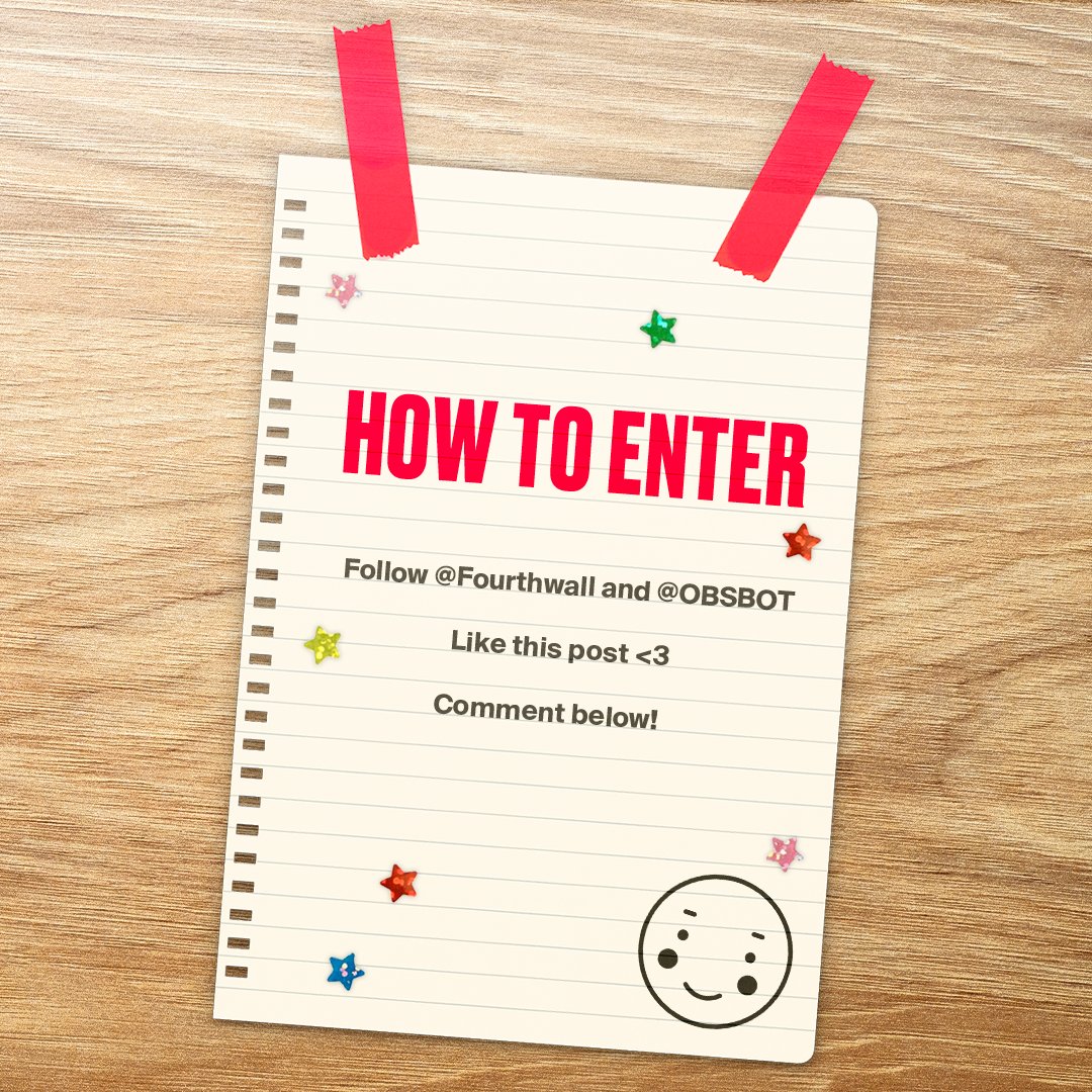 🚨 GIVEAWAY ALERT 🚨
We're teaming up with <a href="/OBSBOT_Official/">OBSBOT</a> to give 4 creators some of their best gear 👀 ✨

Wanna enter?
Follow <a href="/FourthwallHQ/">Fourthwall</a> &amp; <a href="/OBSBOT_Official/">OBSBOT</a> ✨
Like this post 💙
Reply below 👇