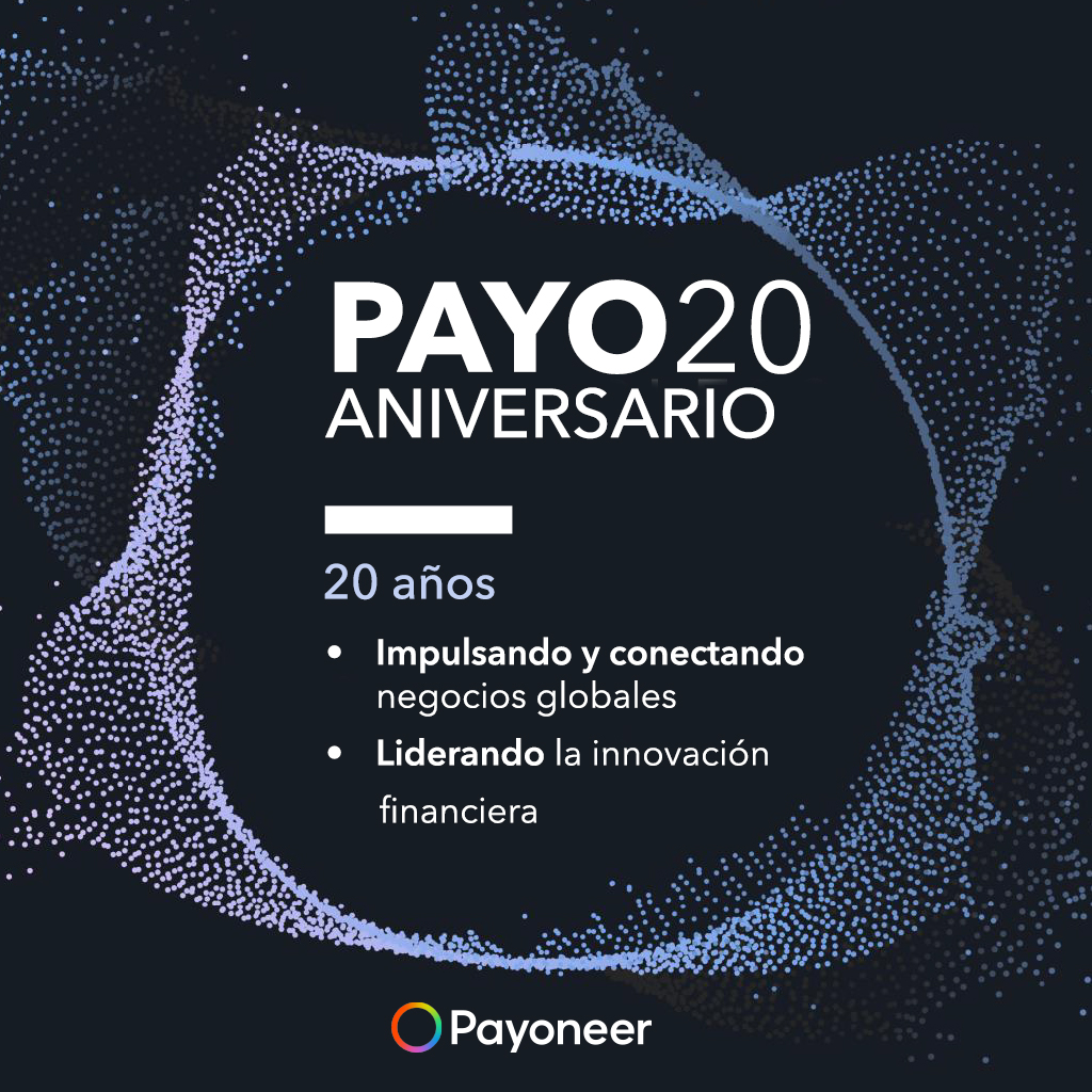 🎉 ¡Payoneer celebra sus 20 años!

Junto a 20 empresas de América Latina y el mundo festejamos nuestro aniversario en el Ambition Hackathon en NYC, acompañado de grandes anuncios.

#Payoneer20 #AmbitionInAction #GlobalGrowth