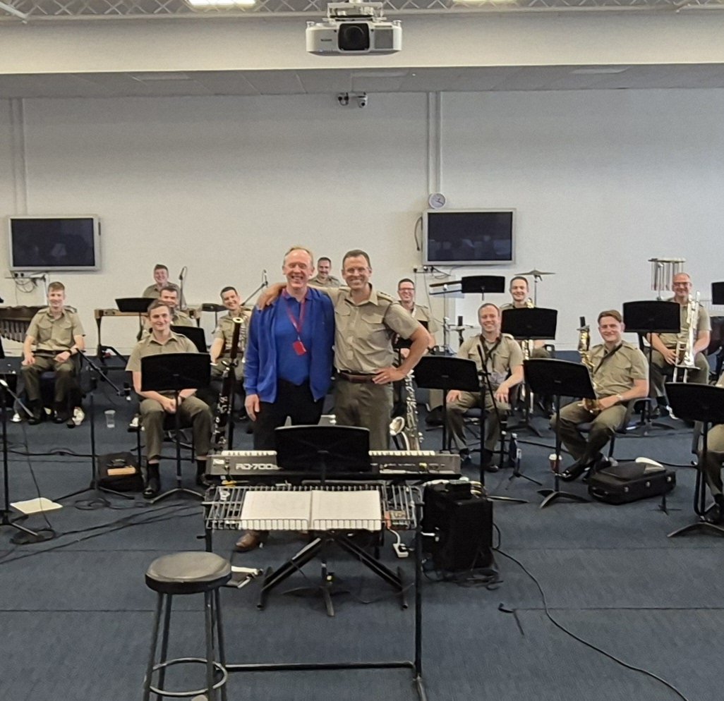 Music Man Project (@musicmanproject) on Twitter photo Our CEO David spent a brilliant day with <a href="/RMBandService/">The Bands of HM Royal Marines</a> at <a href="/HMS_Collingwood/">HMS Collingwood</a>. David and the band recorded three Music Man Project songs for a forthcoming music video about our ground-breaking partnership. It was great to work with the inspirational Captain Philip Trudgeon again, Our CEO David spent a brilliant day with <a href="/RMBandService/">The Bands of HM Royal Marines</a> at <a href="/HMS_Collingwood/">HMS Collingwood</a>. David and the band recorded three Music Man Project songs for a forthcoming music video about our ground-breaking partnership. It was great to work with the inspirational Captain Philip Trudgeon again,