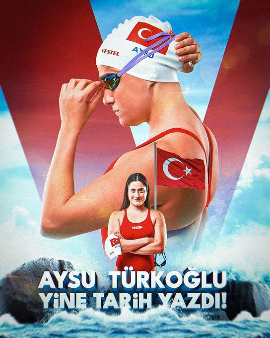 "Bu yüzüş tüm Türkiye Cumhuriyeti gençleri için"  

#aysutürkoğlu #kaiwikanali #yüzme #millisporcu