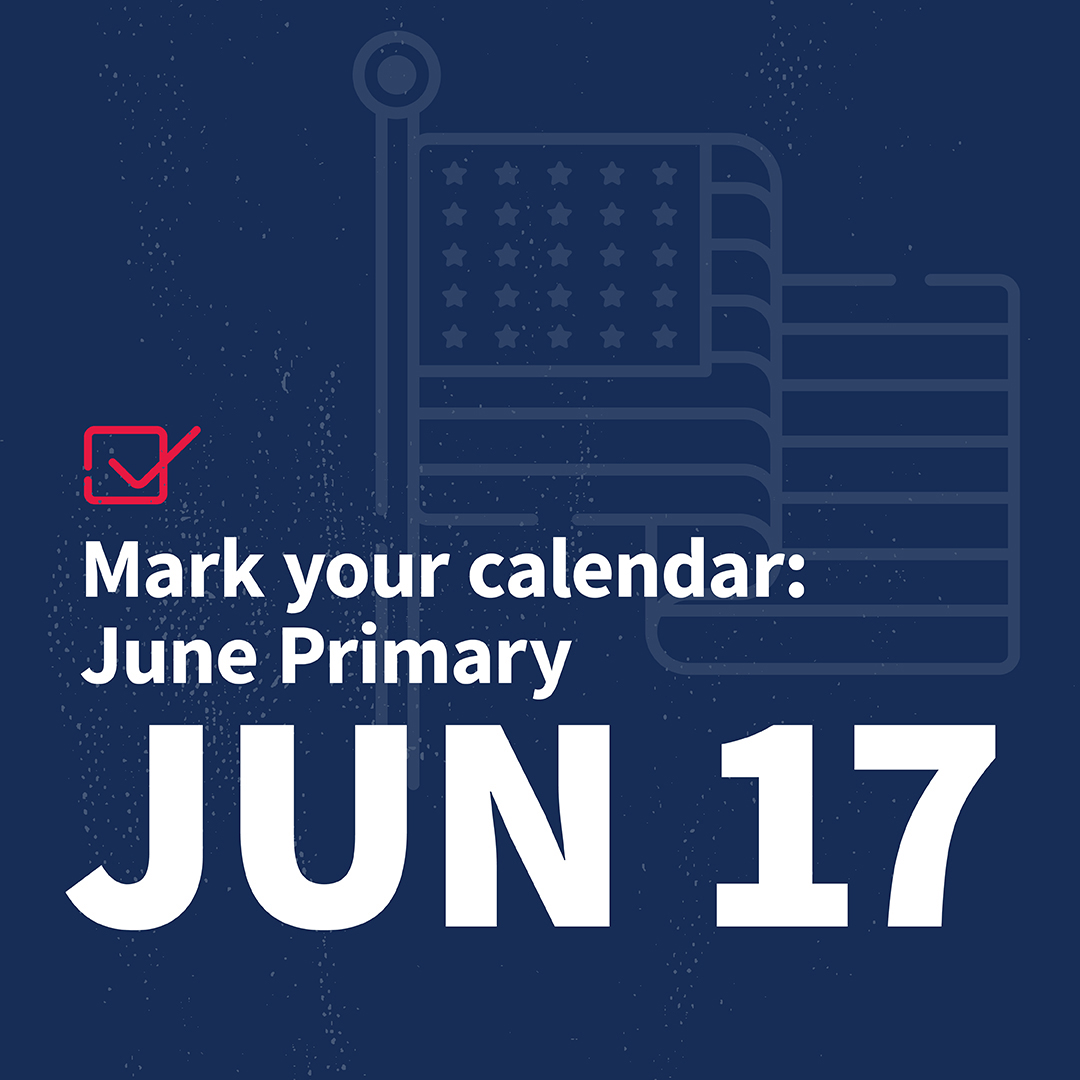 vaELECT's tweet photo. In November, Virginia votes on Governor, Lieutenant Governor, Attorney General, and the House of Delegates. The Primary is June 17. This primary helps determine candidates on the November ballot. Are you registered to vote? https://t.co/ChkBeJD1mt. #VaElections2025 #VAisForVoters https://t.co/E0ejwaMZ3m
