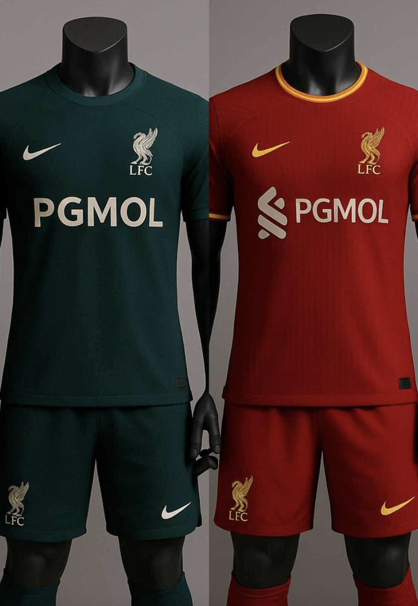Liverpool Football Club have released new kits to celebrate their Premier League title win 👀🤣