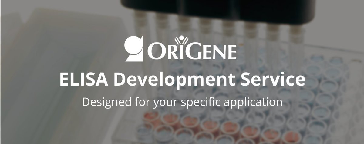 19,000+ proteins, 100,000+ antibodies, and 2,000+ ELISA kits. OriGene's ELISA development service is tailored to your needs. Let's discuss your project at AACR Booth #906! 

 #Immunoassay #Biotech #AACR25
