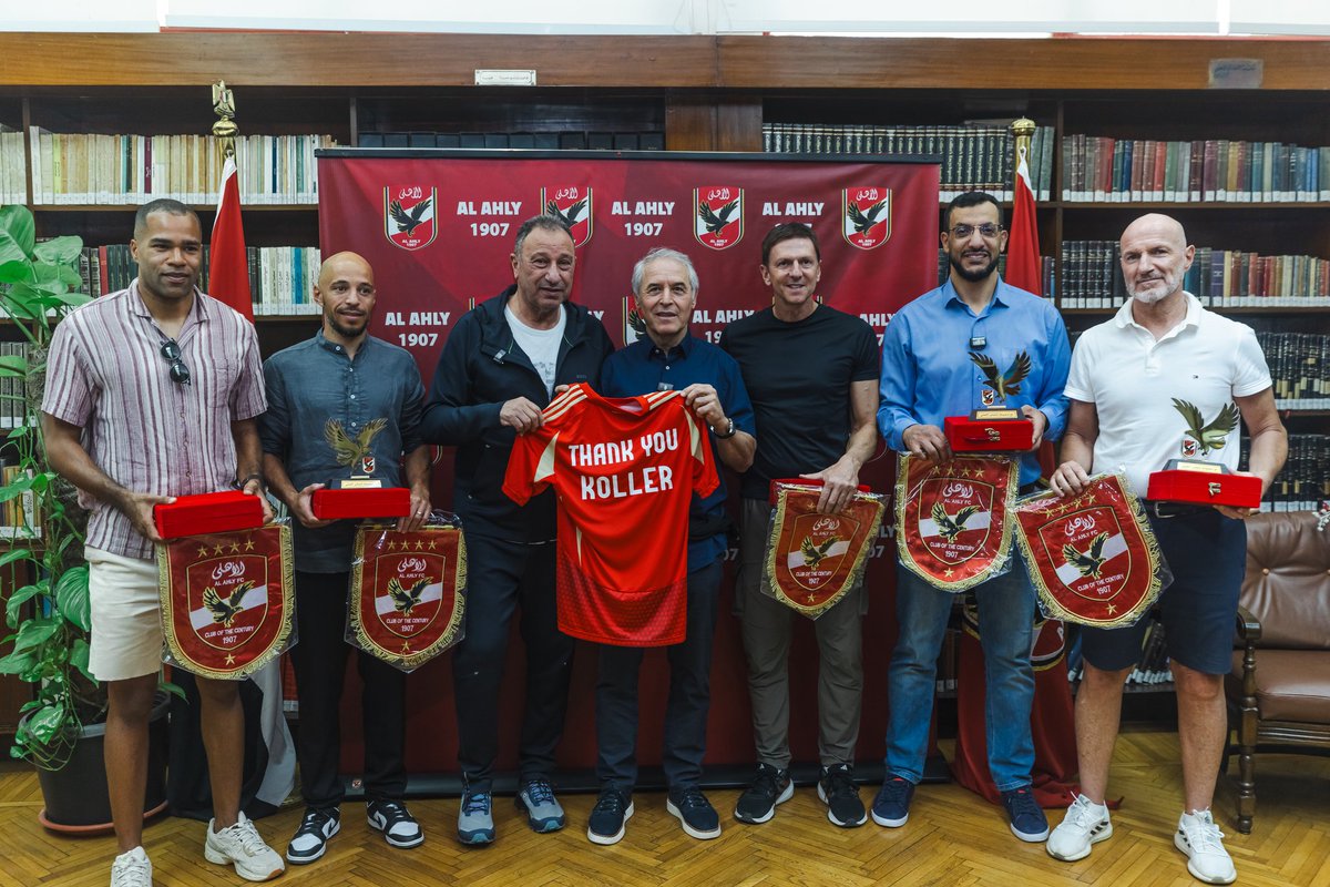 AlAhly's tweet photo. شكرًا مارسيل كولر ♥️ https://t.co/ePffJKW5DZ