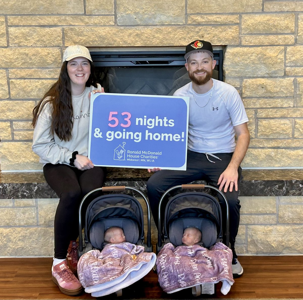 RMHC Midwest MN, WI, IA (@rmhcmidwestmwi) on Twitter photo After 53 nights at <a href="/RMHCMidwestMWI/">RMHC Midwest MN, WI, IA</a>, twins Rylen and Riven are going home! #KeepingFamiliesClose After 53 nights at <a href="/RMHCMidwestMWI/">RMHC Midwest MN, WI, IA</a>, twins Rylen and Riven are going home! #KeepingFamiliesClose