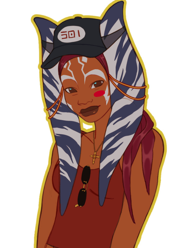 finally starting on ahsoka wip...NUMBER THREE...!!!!!