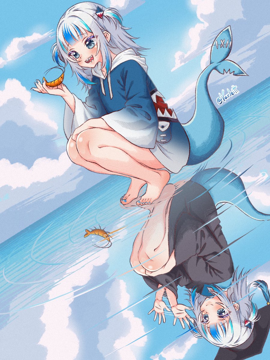 がうるぐら 「Hi Kobo!」|Varleittのイラスト