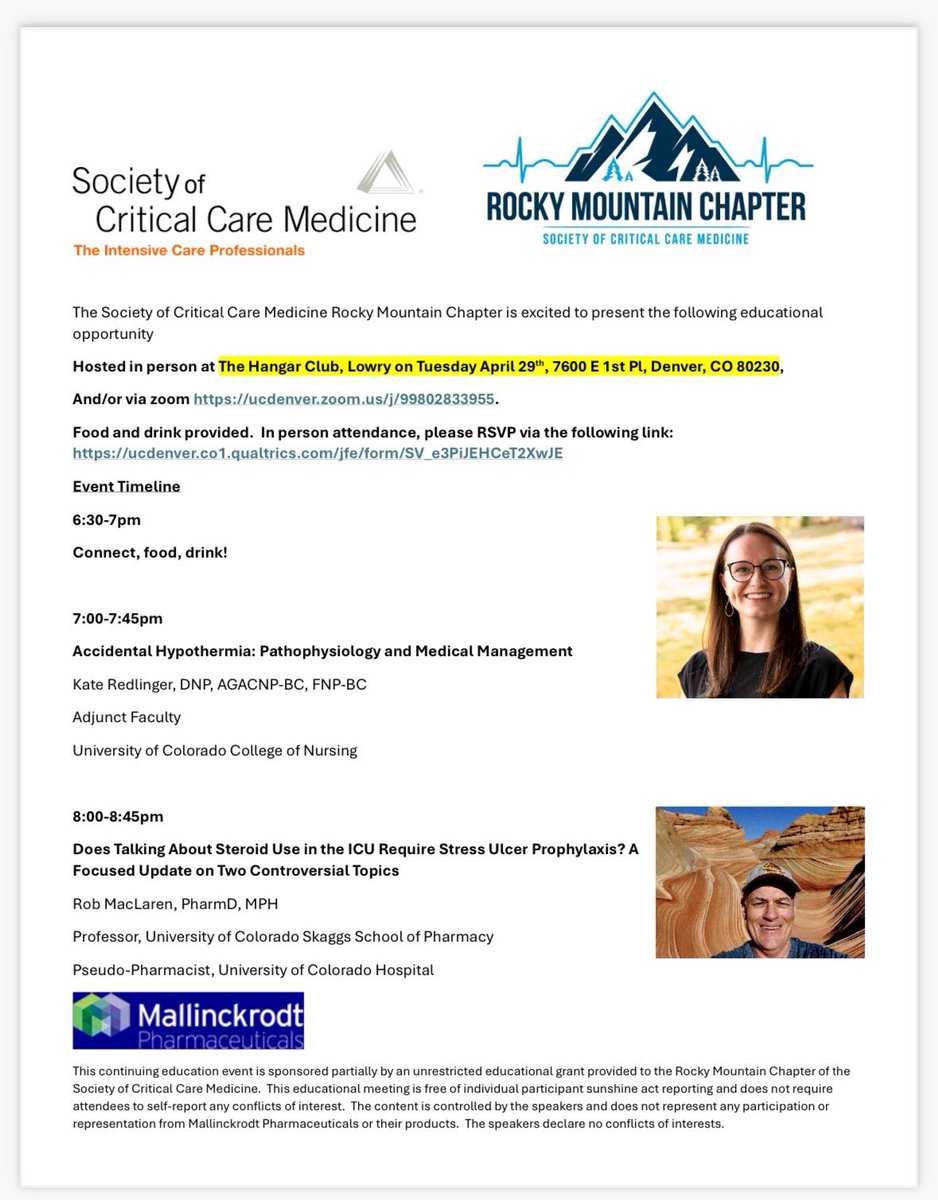 Don’t forget to come eat, drink, and learn tomorrow night at The Hangar Club starting at 6:30 PM! RSVP here: ucdenver.co1.qualtrics.com/jfe/form/SV_e3….
Hope to see you there!