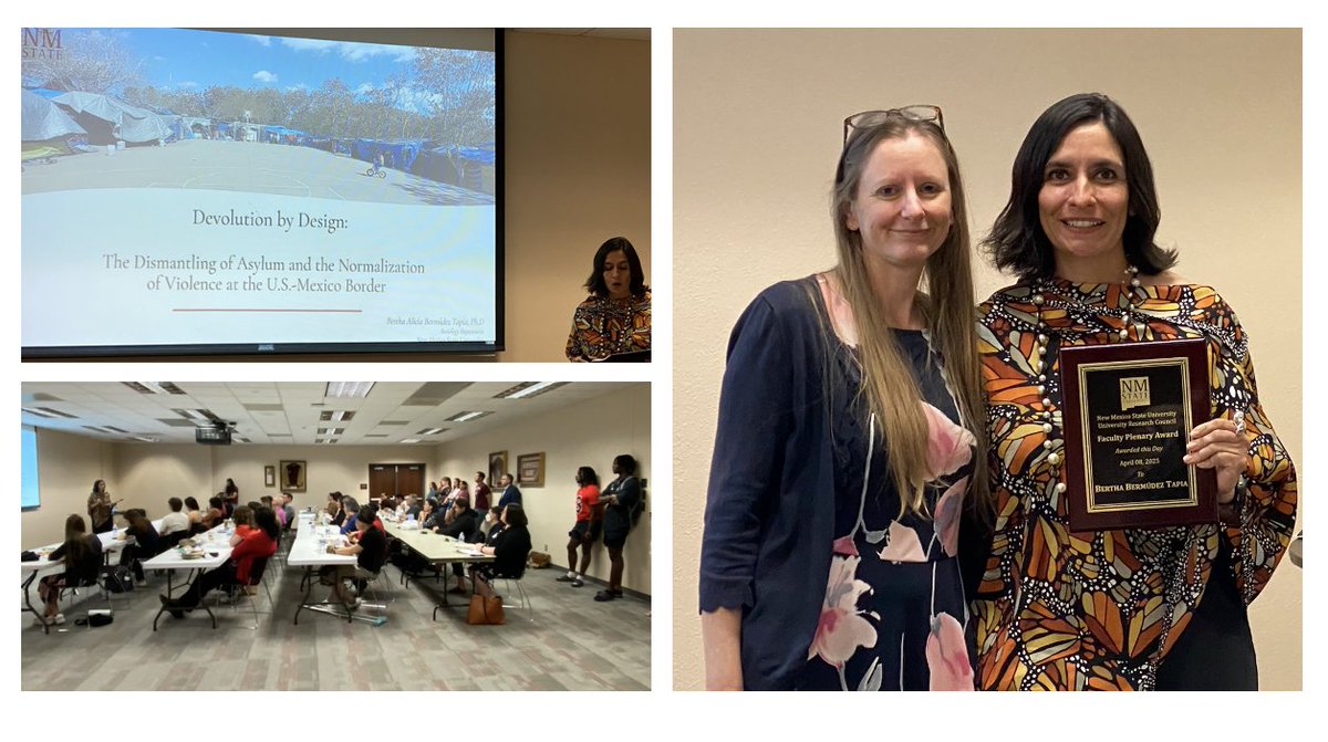 #NMSURCW2025 - Great turnout at this year's Research and Creativity Week Faculty Plenary. Thank you, Dr. Bertha A. Bermúdez Tapia! <a href="/nmsu_HEST/">NMSU College of HEST</a> <a href="/NMSUResearch/">NMSU Research</a> <a href="/CoresNmsu/">NMSU Research Cores Program</a>