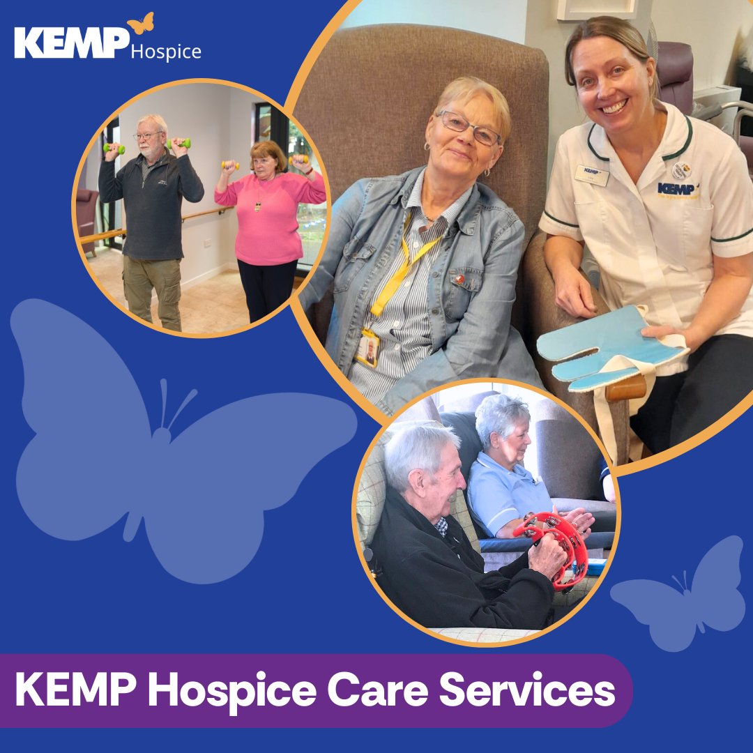 KEMP Day Hospice sits at the heart of our care, providing support across the Wyre Forest for people affected by life-limiting illness. 

We offer a range of services from our team of specialists, through one-to-one clinics and in group settings.💙

#WorcestershireHour