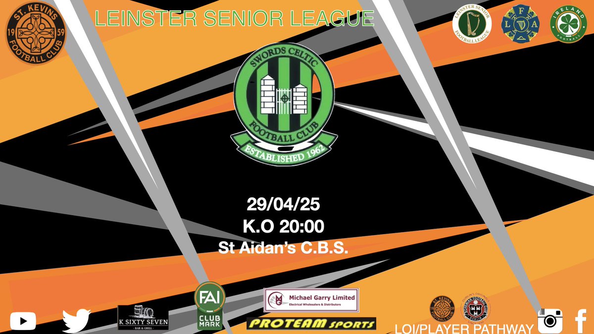 stkevinsfc's tweet photo. Seniors back at home this Tuesday to take on @SwordsCeltic_FC . We currently sit in fourth place with three points needed to push us into the promotion race 
@LSLLeague https://t.co/xrX1ag9xKl