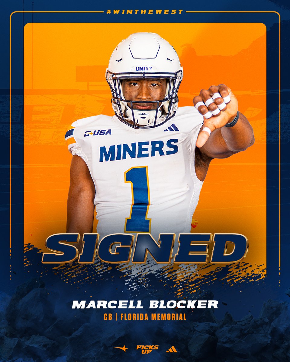 𝗢𝗙𝗙𝗜𝗖𝗜𝗔𝗟 ✍️

Welcome to the Sun City, Marcell Blocker

#PicksUp | #WinTheWest <a href="/_M1blocker/">BLOCK🧊</a>