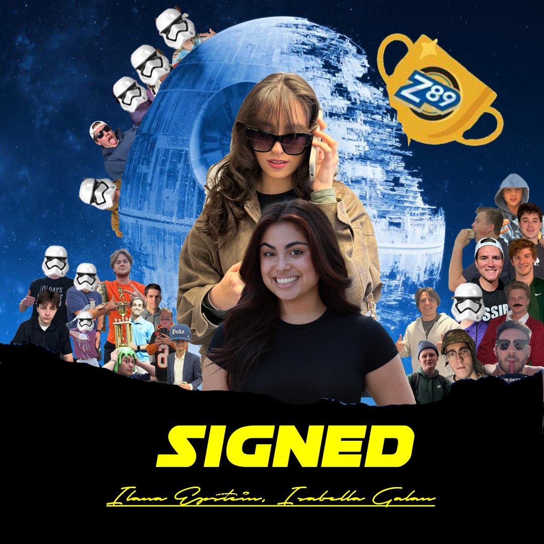 Welcome to the Empire, <a href="/IlanaEpstein7/">Ilana Epstein</a> &amp; <a href="/isabellamgalan/">Isabella Galan</a>!

The Monday Drive Time made no mistake about it. The pair know their hearts ride with Z89.

Add two more in Z89 Blue for this year's Watson Cup!

#YourPartyStationStrikesBack