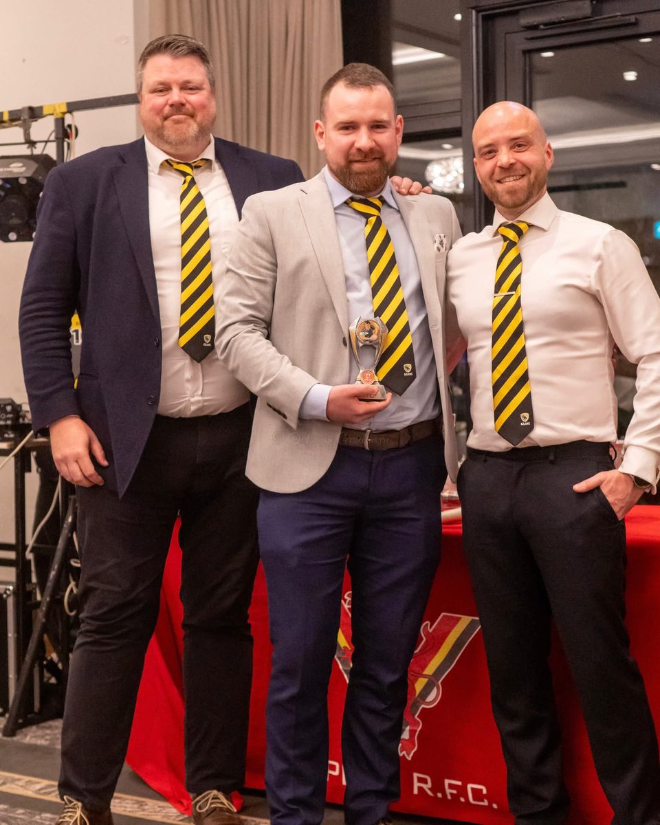 🔴🟡⚫️ Ophir RFC Annual Awards

🏆Azlans Coaches Player of the Year
John Kavanagh (Middle)