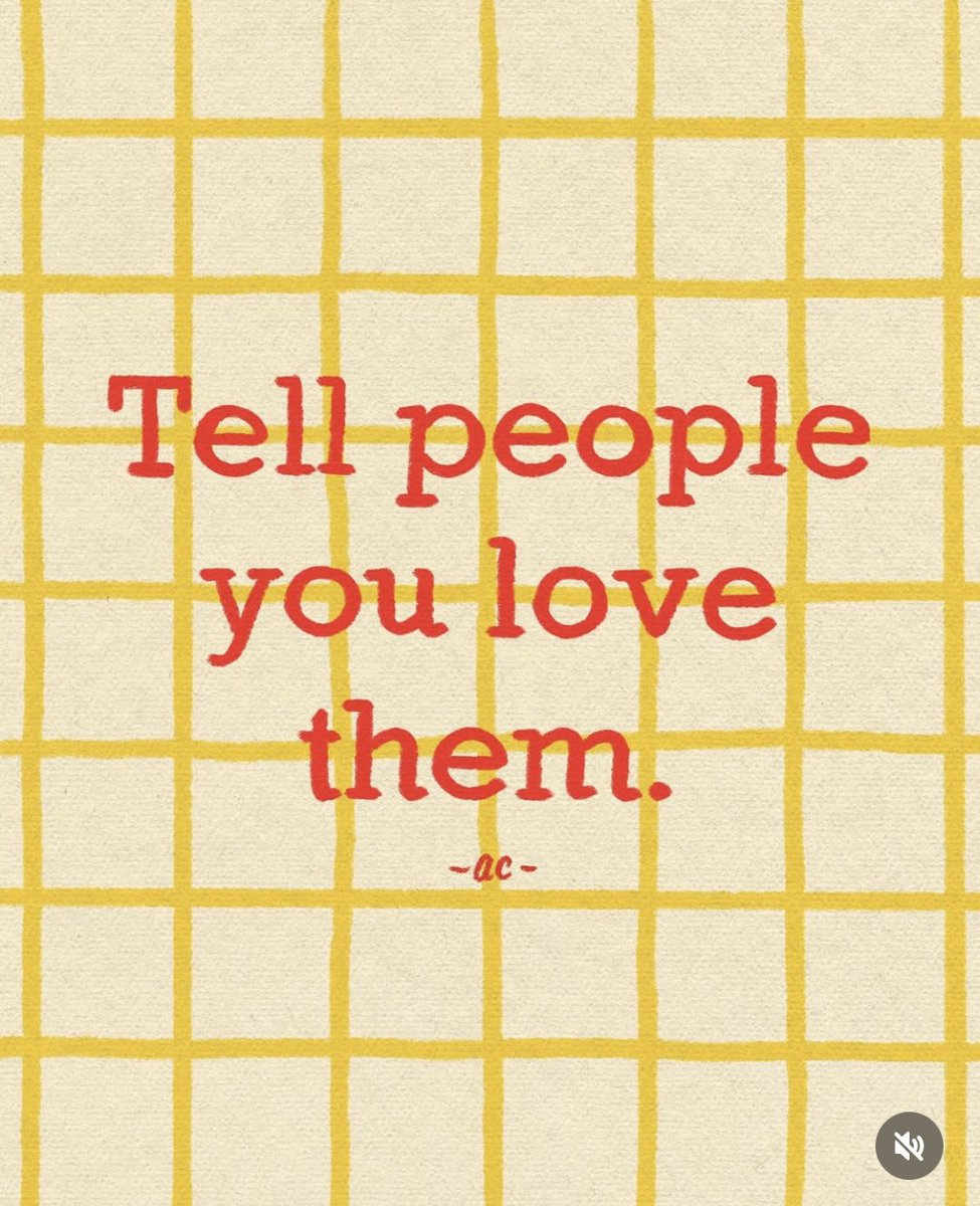 Remember to tell people you love them

Image: instagram.com/ayangcempaka