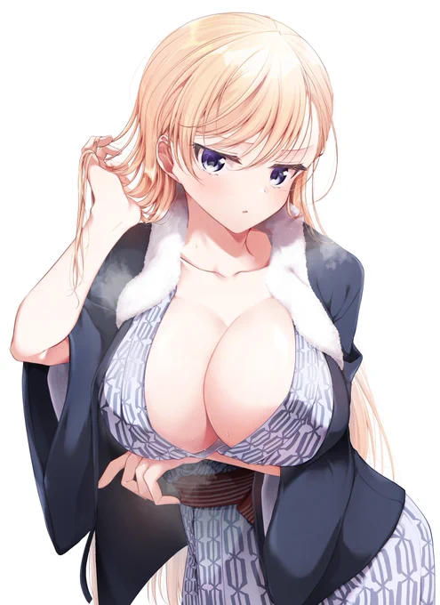 「いいお湯だったわね…ん?どうかした?」 