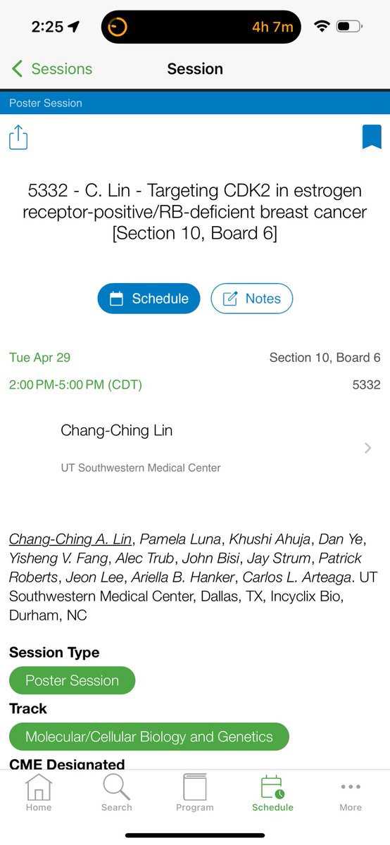 Dr. Ariella Hanker (@ariellahanker) on Twitter photo Hey #AACR25, is there a role for CDK inhibitors in the context of #RB1 loss? Check out Dr. Albert Lin’s poster on targeting #CDK2 in this context! Tomorrow (Tuesday) at 2 pm <a href="/utswcancer/">UTSW Simmons Cancer Center</a> Hey #AACR25, is there a role for CDK inhibitors in the context of #RB1 loss? Check out Dr. Albert Lin’s poster on targeting #CDK2 in this context! Tomorrow (Tuesday) at 2 pm <a href="/utswcancer/">UTSW Simmons Cancer Center</a>