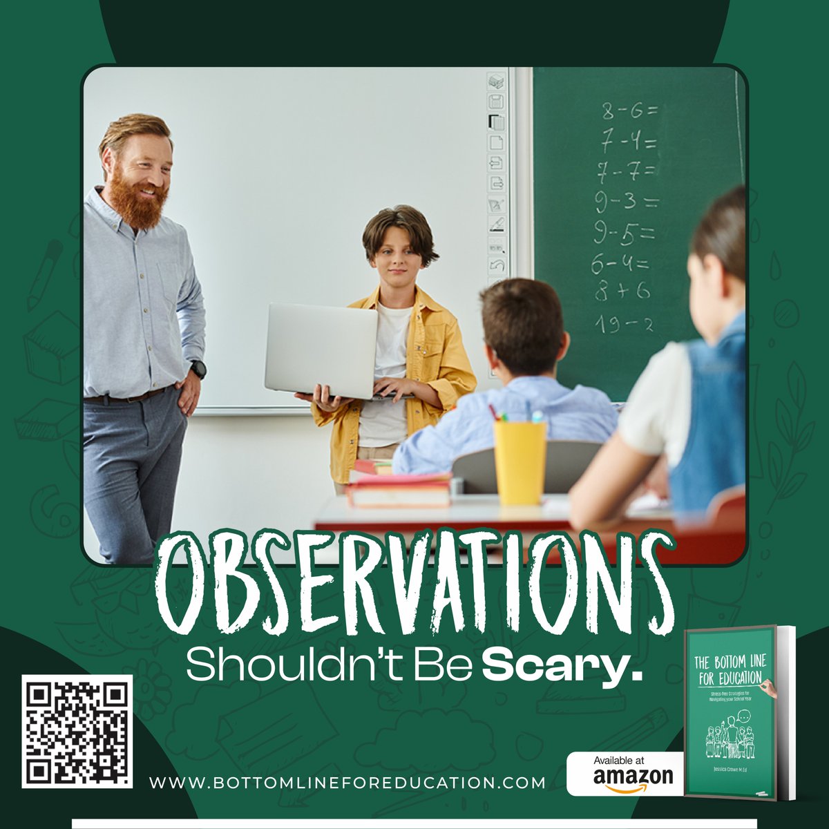 bottomline_edu's tweet photo. Ever been blindsided by a pop-in evaluation?
This book shows how to stay cool, calm, and in control no matter who walks in.

📘 Get copy on Amazon today.
https://t.co/UPvw2qfsz6
https://t.co/dcuRs5RMex

#BottomLineForEducation #TeacherLife #EducatorsOfInstagram #TeacherBurnout https://t.co/OrfyWFfsdF