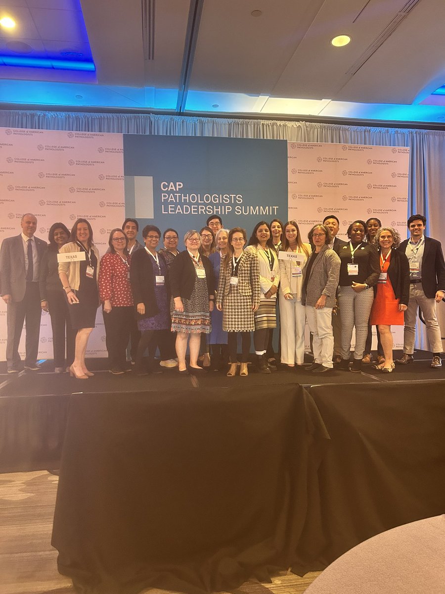 The Texas delegation is ready to go! We’ve learned so much today and can’t wait to share how important pathology is to our members of Congress tomorrow #HODPLS25 ^MCB
