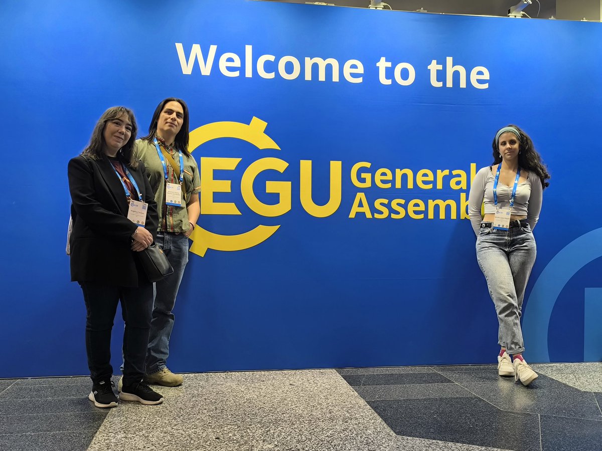 toriceslab's tweet image. Ya estamos listos para la #EGU25 @EuroGeosciences en Viena