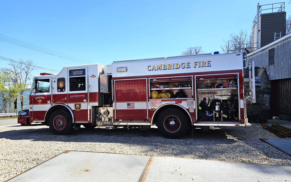 VII) Just some of the apparatus working at the Tech Rescue - Structural Collapse Rescue refresher at Moon Island on Monday, 28 April2025.
Cambridge group 1 was on duty.