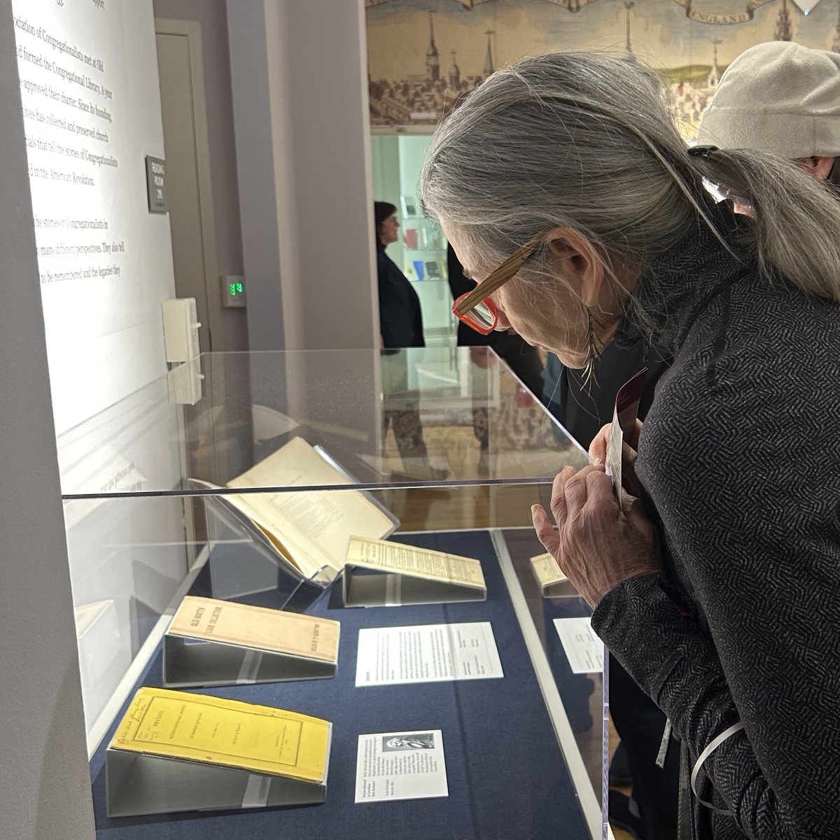 CongreLib's tweet image. As war began 250 years ago, Massachusetts’ Congregational meetinghouses played host to a common debate: was the Revolution a morally justified, sacred rebellion? Visit our new exhibition to consider this and other revolutionary ideas about liberty and loyalty.