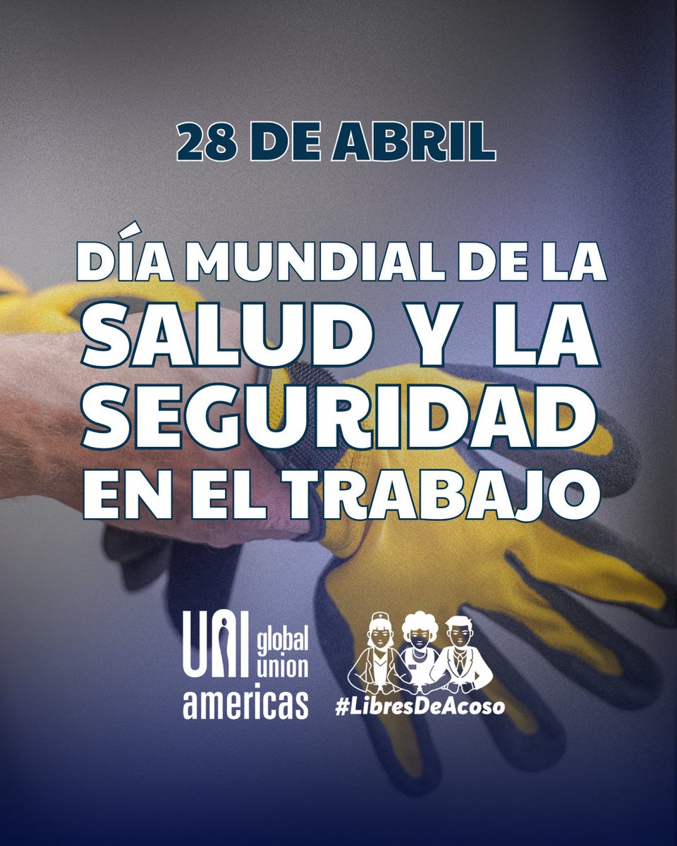 ¡Exijamos entornos laborales seguros! 📣

🪖La prevención y la correcta aplicación de protocolos son claves para proteger la salud física y mental de muchas personas trabajadoras.

#SaludYSeguridadEnElTrabajo