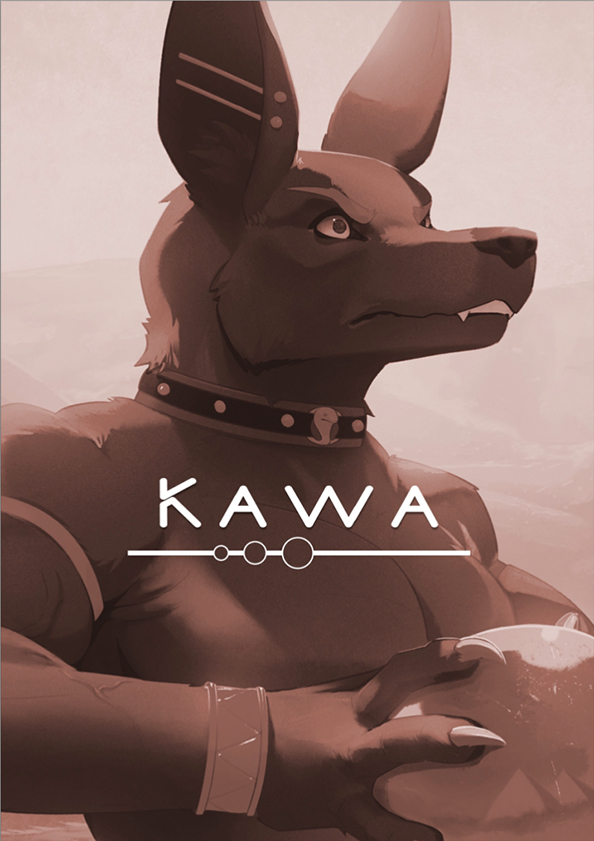 Hello everyone! I got to be part of an artbook entitled UNCUT, alongside 30 other incredible artists.

It's free to download! And you can find my "anubian jackal" 🍆 on page 53 ☺️