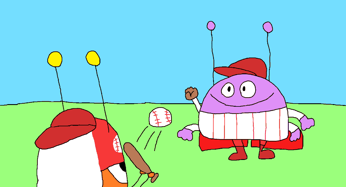ThePalafin's tweet photo. Bug Spring Day 29: Baseball
#TheLingoShow #Baseball #BugSpring #Wei #Lingo https://t.co/25HuYKvQTX