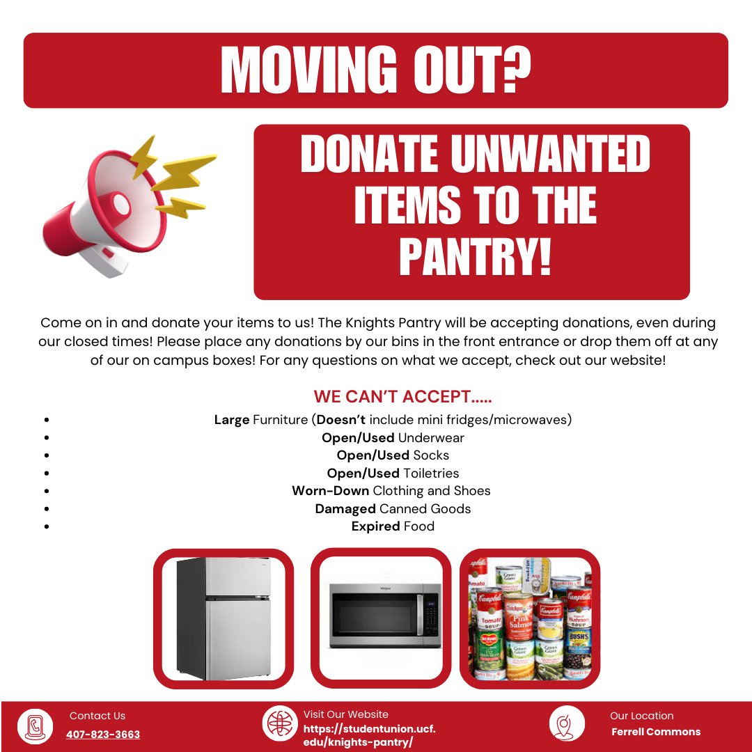 UCF Knights Helping Knights Pantry tweet media
