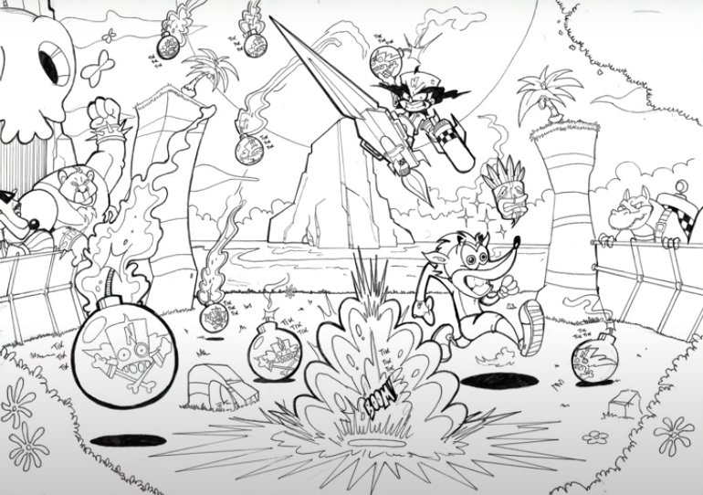 SamuelWenner's tweet photo. My revamped Twinsanity Cortex boss fight arena based on the newly released concept art! It's not finished yet but a cool start to help visualize the new changes! 

#CrashBandicoot #CrashTwinsanity #Blender https://t.co/ry5WYskX2t