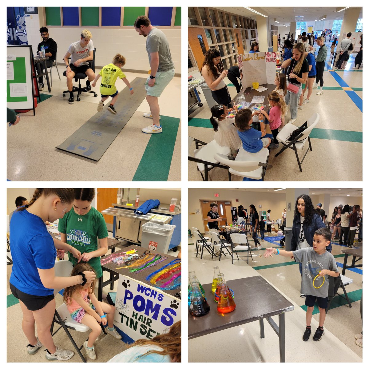 Our Churchill Carnival wouldn't have been a success without the SGA, student clubs and athletic teams, and our student leaders helping out.  Great work! #wchs #community #leaders