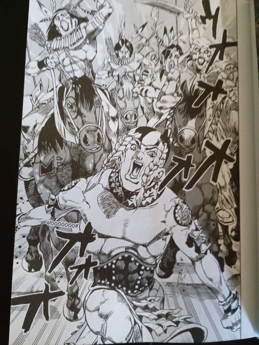 LhaMangas's tweet photo. 🦙Jojo's Bizarre Adventure Steel Ball Run
🔢Volume 1
📖Editora Panini

Araki gênio.
🐴/10 https://t.co/hddqCjF9mX