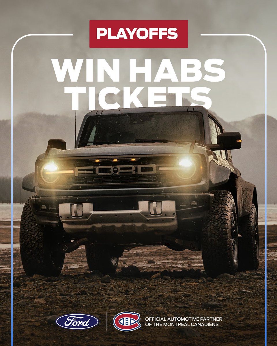 megafanford's tweet image. 🎉 Win Your Playoff Tickets! 🎉

The Habs headed to Game 6? Here’s your chance to attend the playoff game on May 2nd!

To enter, check out our latest Instagram post 👇
instagram.com/p/DI_vv6SNgf3/…

#megafanford